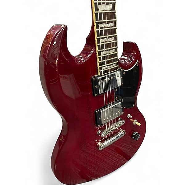 Used ESP LTD Viper 256 Red Solid Body Electric Guitar