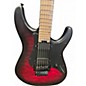 Used Schecter Guitar Research Miles Dimitri Baker Crimson Red Burst Solid Body Electric Guitar