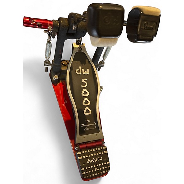 Used DW 5000 Series Double Double Bass Drum Pedal