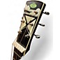 Used Regal RD52 Lightning Square Neck Trans Black Resonator Guitar