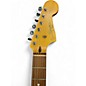 Used Squier DELUXE ST JAZZMASTER Candy Apple Red Metallic Solid Body Electric Guitar