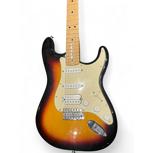 Used Fender Player Stratocaster 3 Color Sunburst Solid Body Electric Guitar