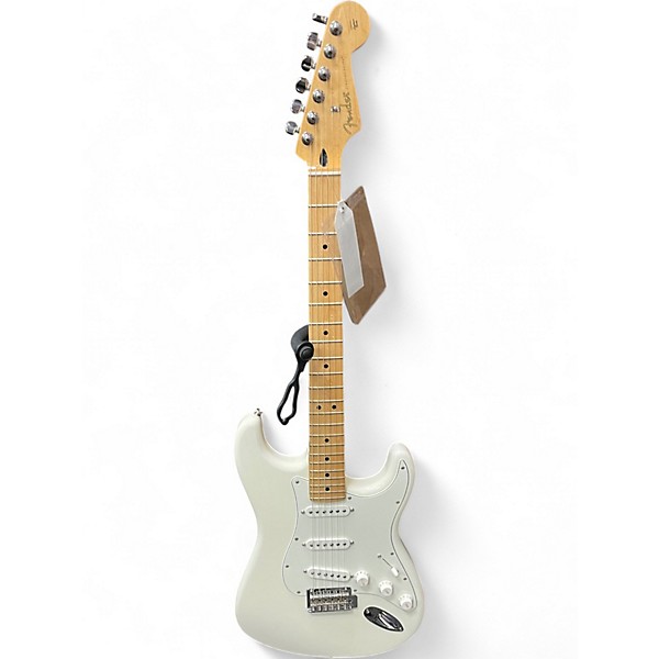 ギター Fender Player Stratocaster Polar White Fender Player Stratocaster - Polar White with Maple
