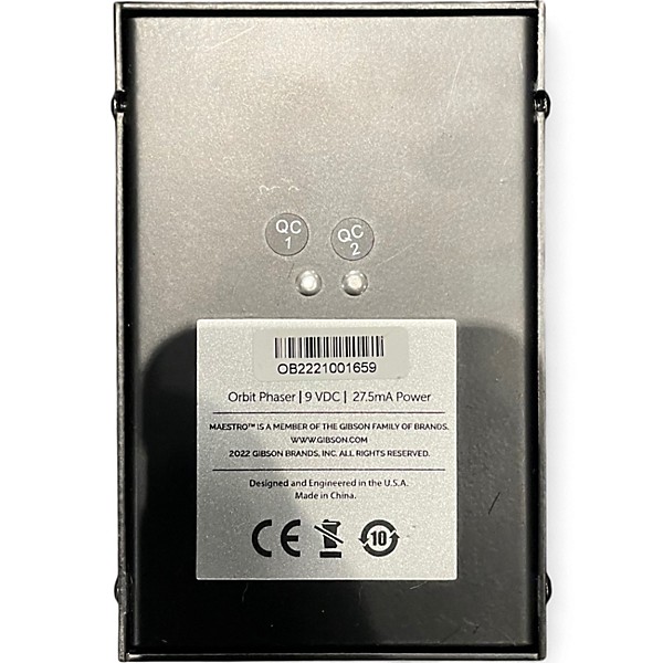 Used Maestro ORBIT PHASER Effect Pedal
