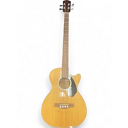 Used Fender CB-60SCE Natural Acoustic Bass Guitar