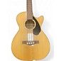 Used Fender CB-60SCE Natural Acoustic Bass Guitar