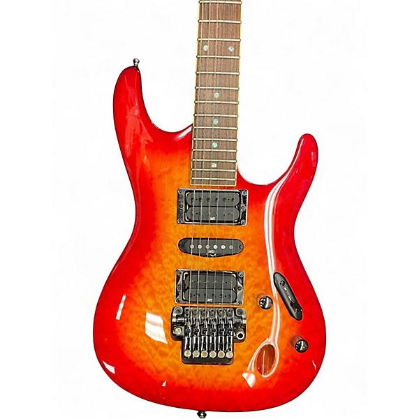 Used Ibanez S470 2 Color Sunburst Solid Body Electric Guitar
