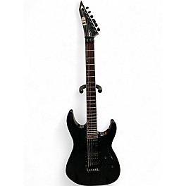 Used ESP LTD M200 Trans Black Solid Body Electric Guitar