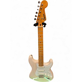 Used Squier Classic Vibe 1950S Stratocaster White Blonde Solid Body Electric Guitar