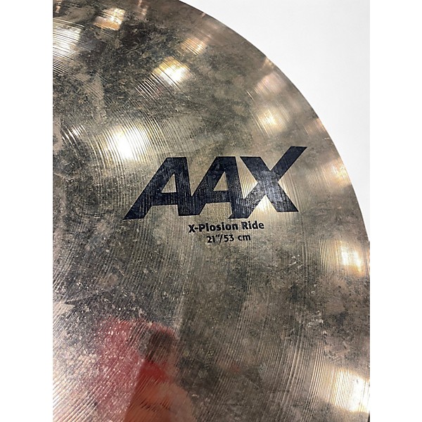 Used SABIAN 21in AAX X-PLOSION RIDE Cymbal 41 | Guitar Center
