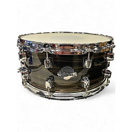 Used ddrum 14in DOMINION BIRCH 6.5X14 BRUSHED OLIVE METALLIC Drum