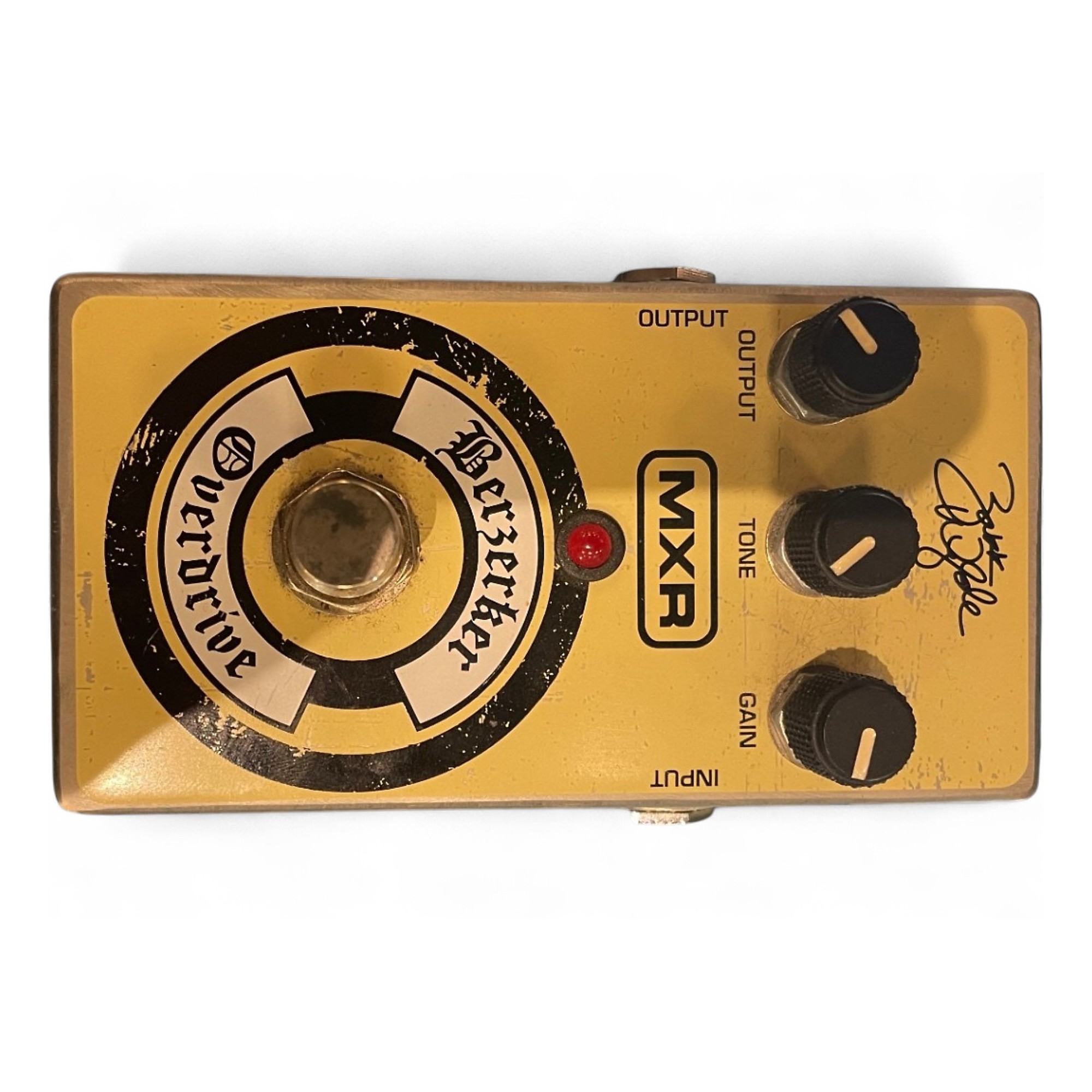 Used MXR Berzerker Zakk Wylde Overdrive Effect Pedal