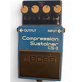 Used BOSS CS3 Compressor Sustainer Effect Pedal