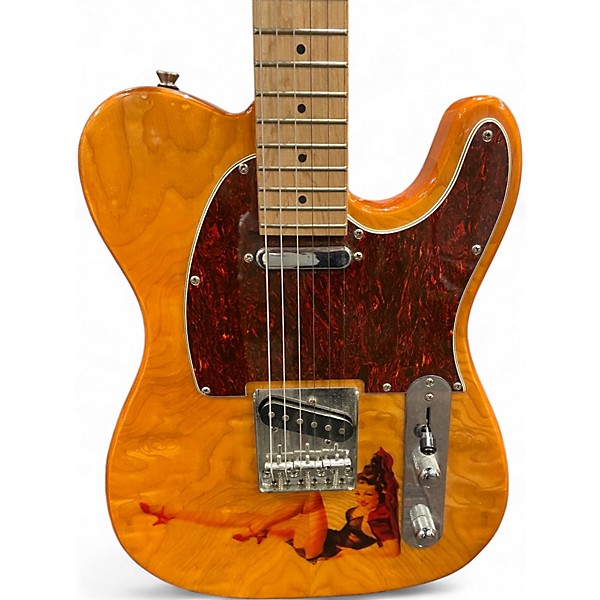 Used Douglas T STYLE Natural Solid Body Electric Guitar