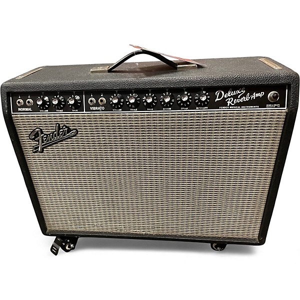 Used Fender 1965 Deluxe Reverb 22W Tube Guitar Amp Head
