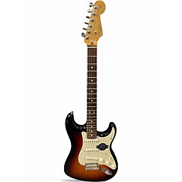 Used Fender American Standard Stratocaster 3 Tone Sunburst Solid Body Electric Guitar