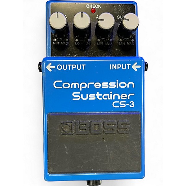 Used BOSS CS3 Compressor Sustainer Effect Pedal