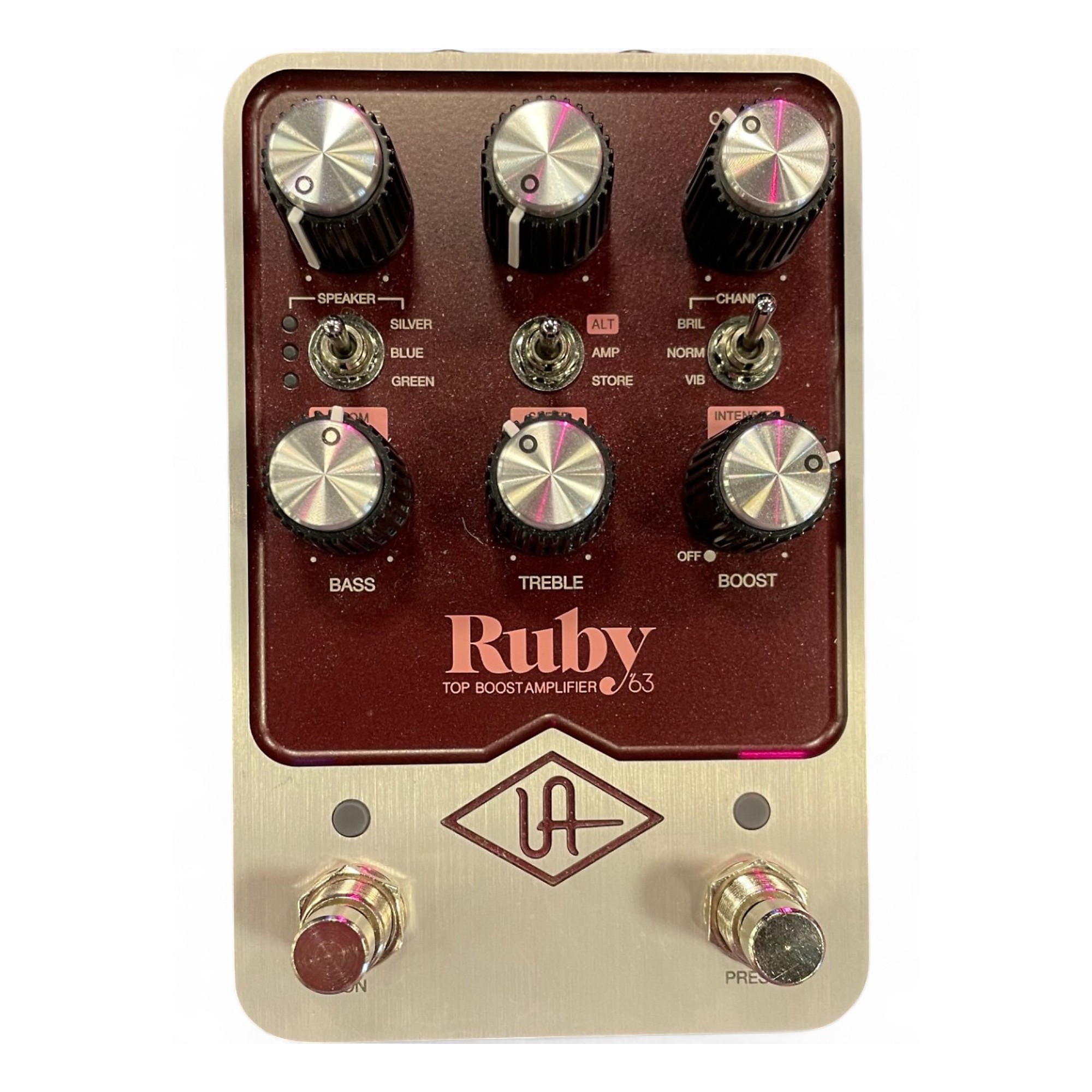 Used Universal Audio uafx ruby '63 Effect Pedal | Guitar Center