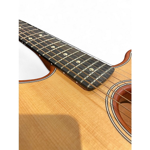 Used 2021 Fender American Acoustasonic jazzmaster Natural Acoustic Electric Guitar