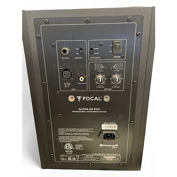 Used Focal ALPHA 65 EVO PAIR Powered Monitor