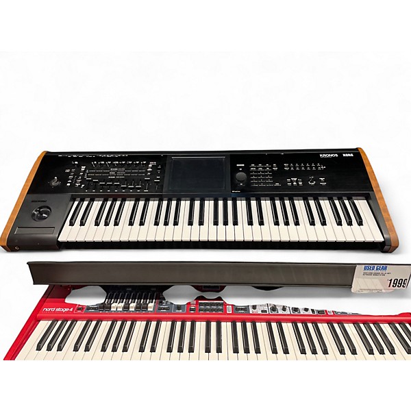 Used KORG Kronos X61 61 Key Keyboard Workstation