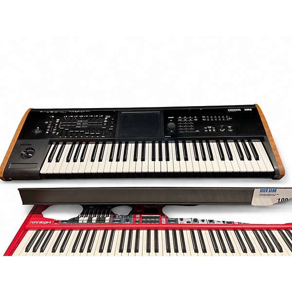 Used KORG Kronos X61 61 Key Keyboard Workstation