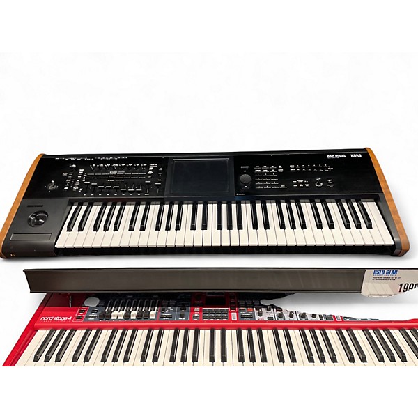 Used KORG Kronos X61 61 Key Keyboard Workstation