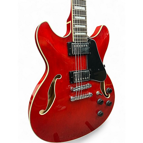 Used Ibanez AS73 Artcore Cherry Hollow Body Electric Guitar