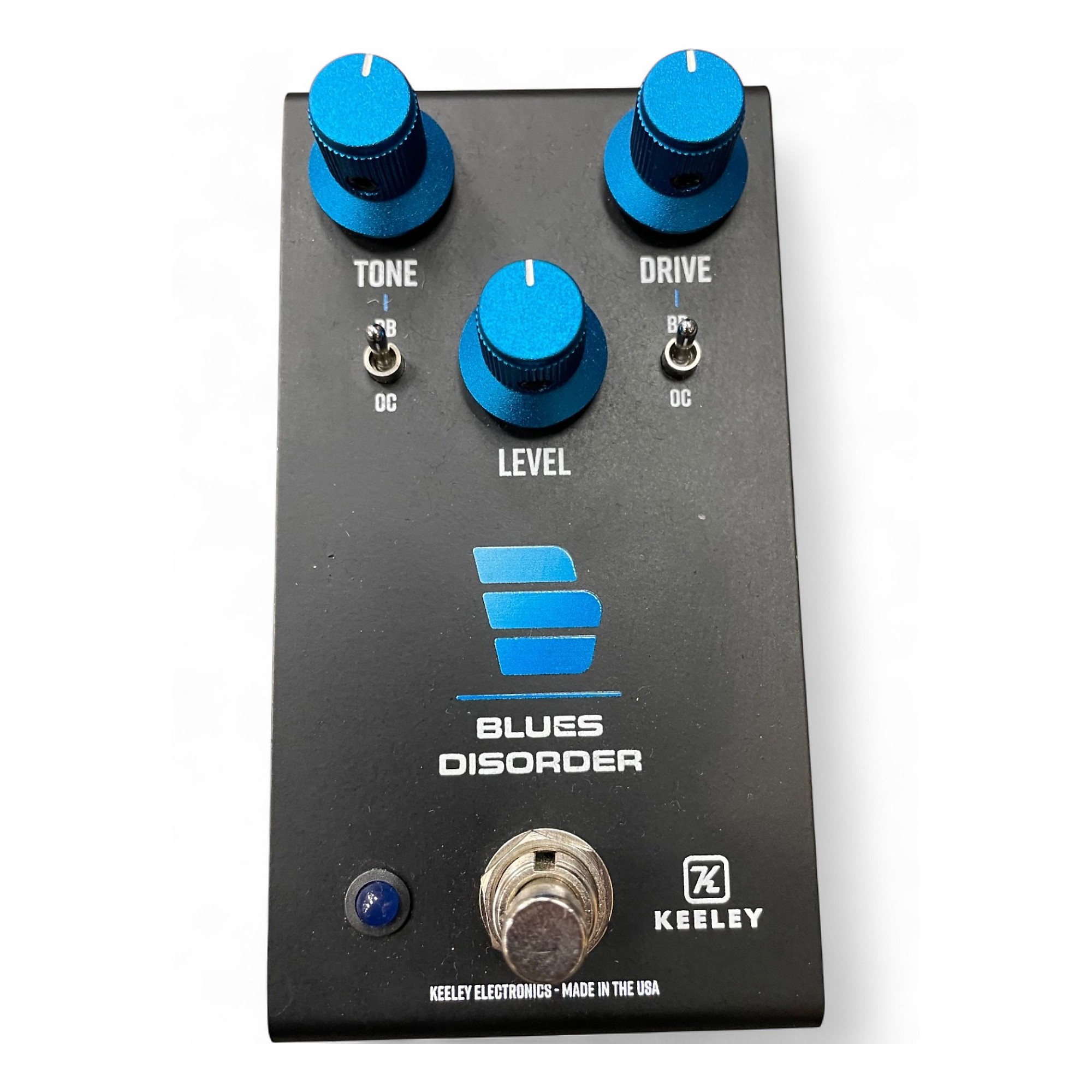 KEELEY BLUES DISORDER ギターエフェクター Blues Disorder Overdrive and Distortion Four Drives in one pedal
