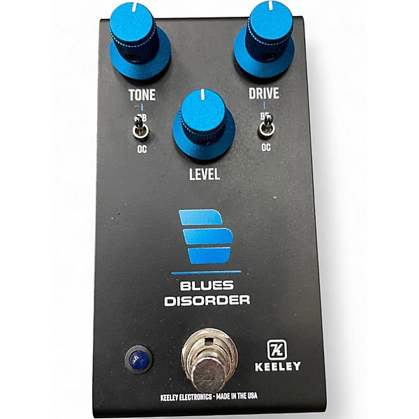 Used Keeley Blues Disorder Effect Pedal