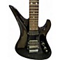 Used Schecter Guitar Research DIAMOND A 7+ Black Solid Body Electric Guitar