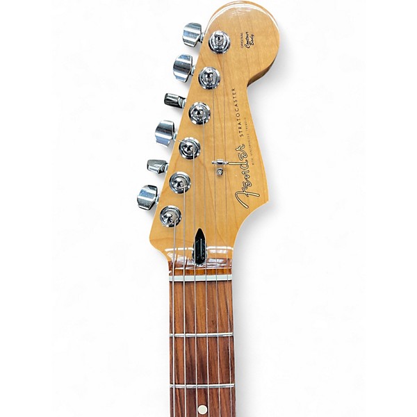 Used Fender Stratocaster LTD HSS Sync Trem Candy Apple Red Solid Body Electric Guitar