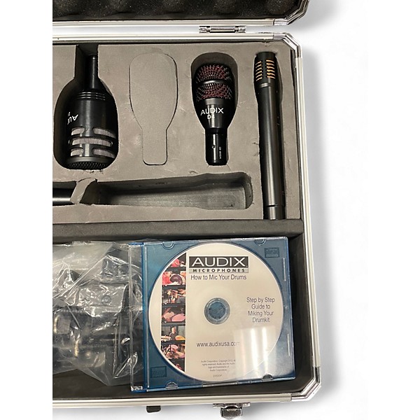 Used Audix DP7 Percussion Microphone Pack