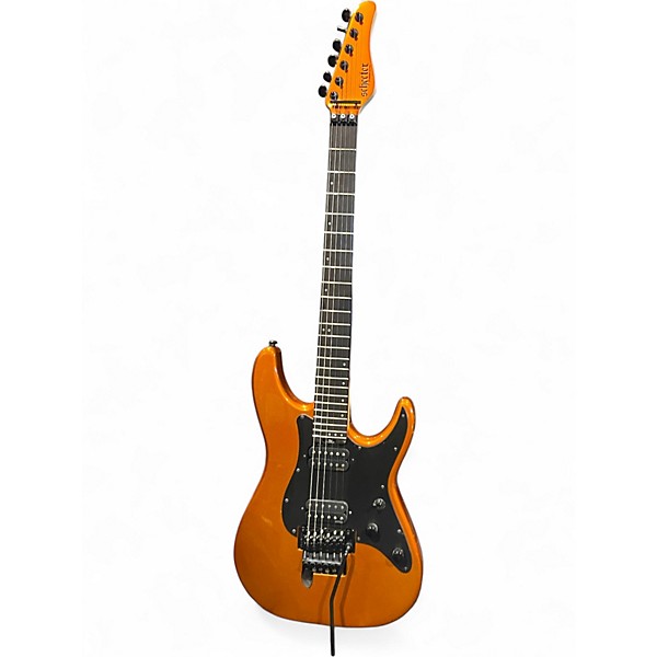 Used Schecter Guitar Research SUN VALLEY SUPER SHREDDER LAMBO ORANGE Solid Body Electric Guitar