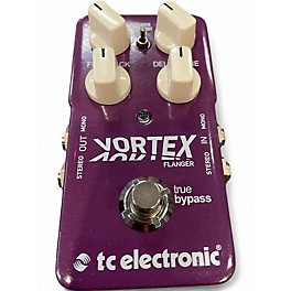Used TC Electronic Vortex Flanger Effect Pedal