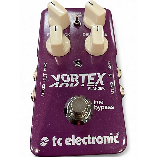 Used TC Electronic Vortex Flanger Effect Pedal