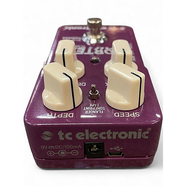 Used TC Electronic Vortex Flanger Effect Pedal