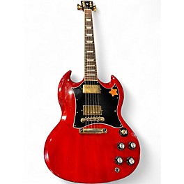Used Gibson SG Standard Red Solid Body Electric Guitar