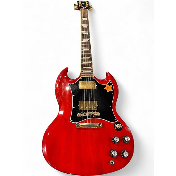 Used Gibson SG Standard Red Solid Body Electric Guitar