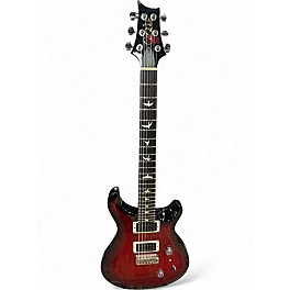 Used PRS S2 Custom 24 FIRE RED BURST Solid Body Electric Guitar