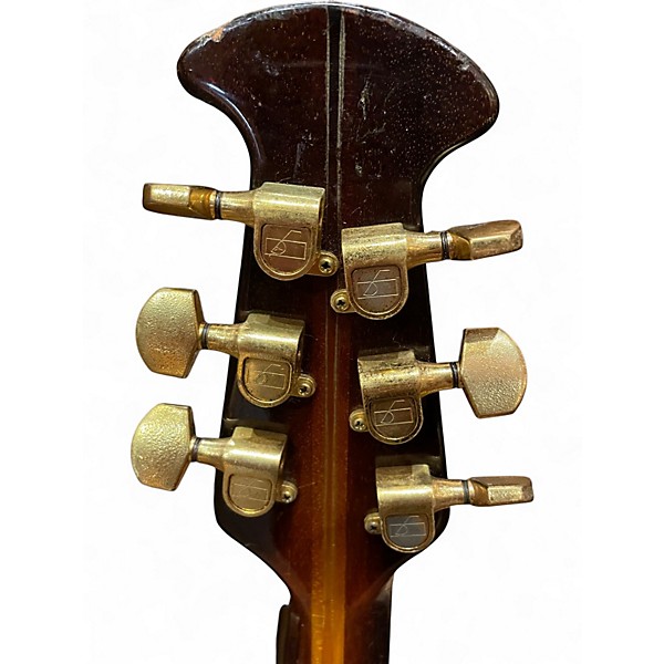 Vintage 1981 Ovation GLEN CAMPBELL MODEL 2 Color Sunburst Acoustic Electric Guitar