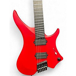 Used 2025 Goc Guitars Illumina 6 String Red Solid Body Electric Guitar
