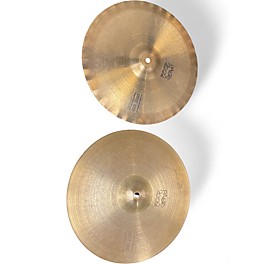 Used 1978 Paiste 14in 2002 Sound Edge Hi Hat Pair Cymbal