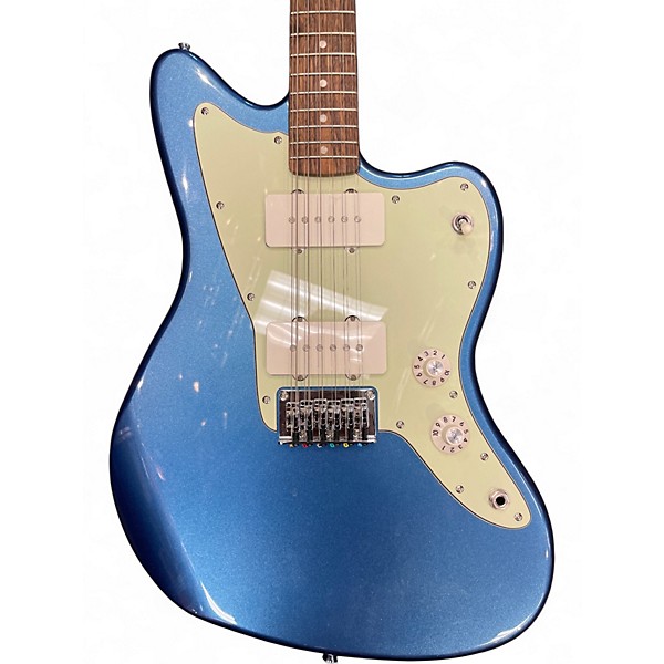 Used Squier Paranormal Jazzmaster XII Pelham Blue Solid Body Electric Guitar