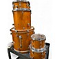 Used Pearl 5 Piece Export New Fusion Honey Drum Kit thumbnail
