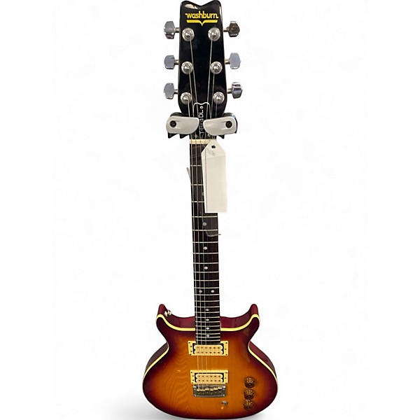 Used Washburn T-bird DL 2 Color Sunburst Solid Body Electric Guitar