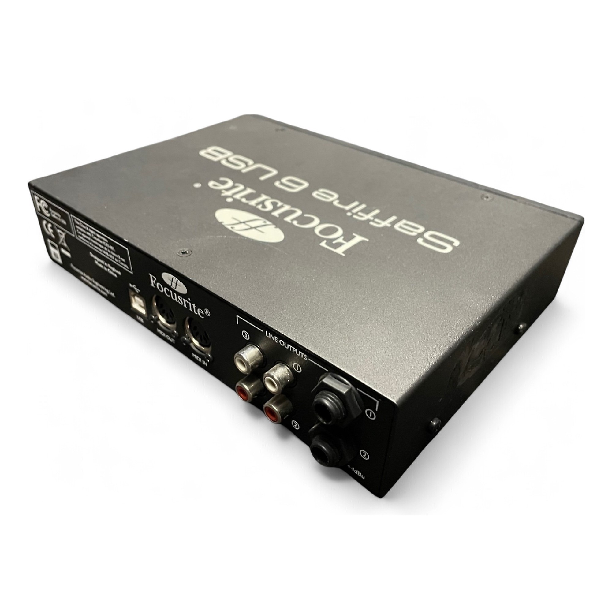 Saffire 6 usb オーディオインターフェイス Focusrite Saffire 6 USB | Sweetwater