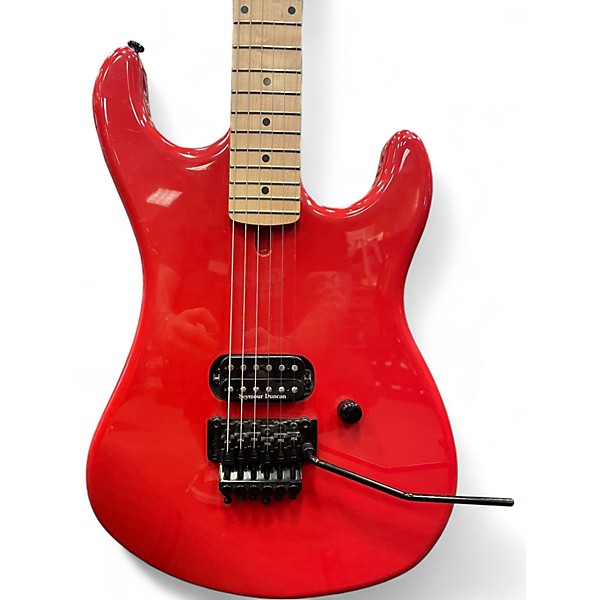 Used Kramer The 84 Reissue Eruption Red Solid Body Electric Guitar