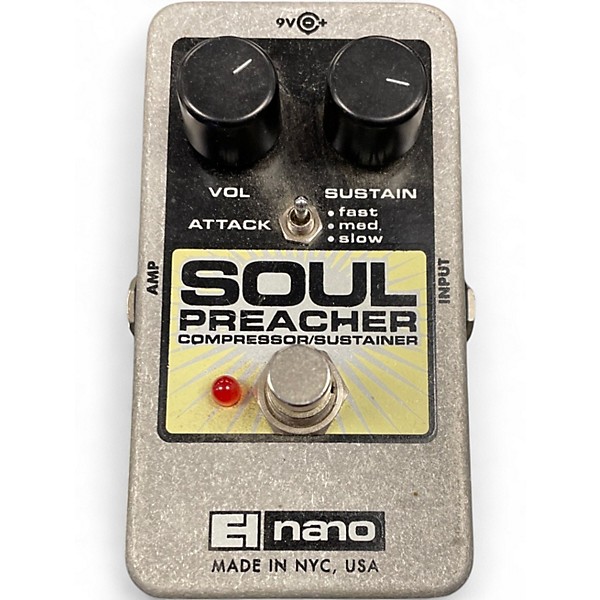 Used Electro-Harmonix Nano Soul Preacher Compressor Effect Pedal