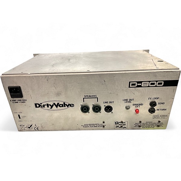 Used Krank D800 Bass Amp Head